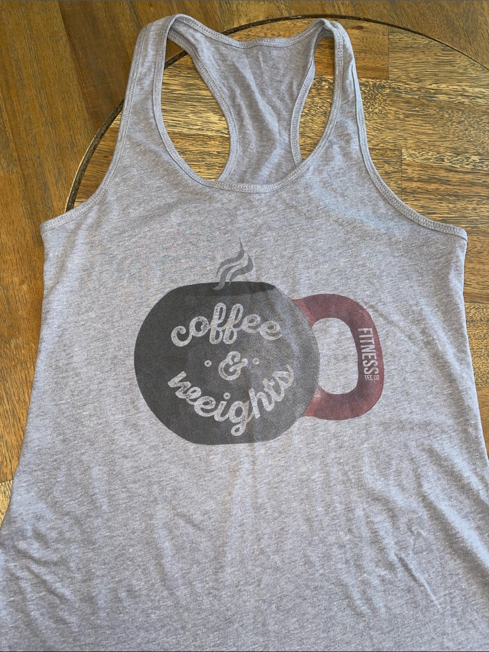 Coffee &‎ Weights Graphic Tank
